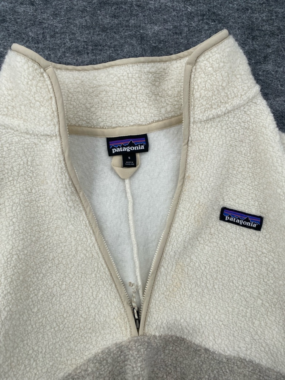 Patagonia Women's Reclaimed Fleece Pullover Zipper Size Small - Picture 3 of 10